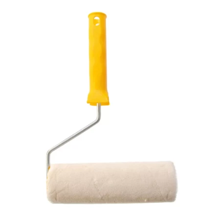 Валик &quot;Лаки&quot;, 180 мм, ворс 5 мм, D - 48 мм, D ручки - 6 мм, велюр Сибртех 80229 купить в Уфе