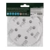 Круг абразивный на ворсовой подложке под &quot;липучку&quot;, перфорированный, P 180, 125 мм, 5 шт Сибртех 738087 купить в Уфе
