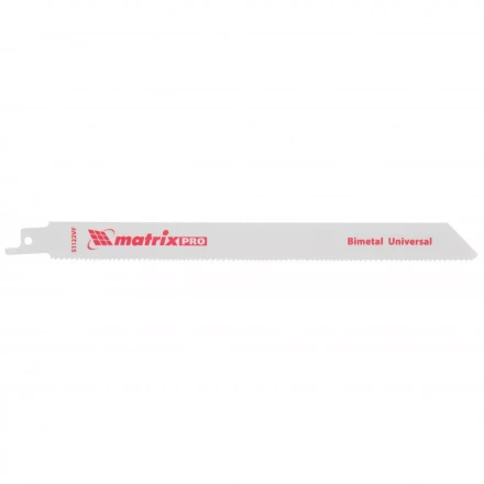 Полотна универсальные для сабельной пилы S1122VF   200/1,8-2,5мм Bimetal  2штуки  PRO Matrix 782002 купить в Уфе
