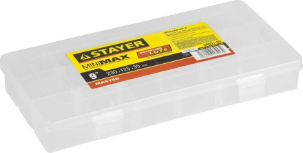 Органайзер &quot;MINIMAX&quot; пластиковый, 9&quot;, STAYER 38051-09 купить в Уфе