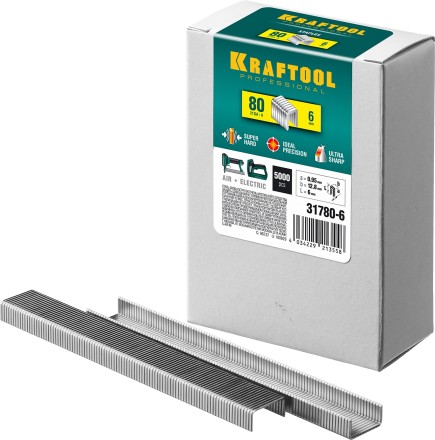 Скобы тип 21GA (80 / Pr A / Senco AT) 5000 шт 31780-6 купить в Уфе