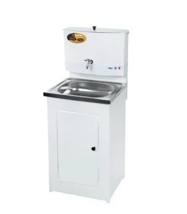 Умывальник дачный без подогрева ЛЮКС Вихрь нержавейка белый купить в Уфе