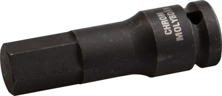 Торцовая головка KRAFTOOL &quot;INDUSTRIE QUALITAT&quot; ударная (1/2&quot;), HEX, Cr-Mo, фосфатированная, H14 27950-14_z01 купить в Уфе