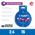 ЗУБР ВИТОЙ КВАДРАТ, 2.4 мм, 15 м, леска для триммера, Профессионал (71030-2.4) купить в Уфе