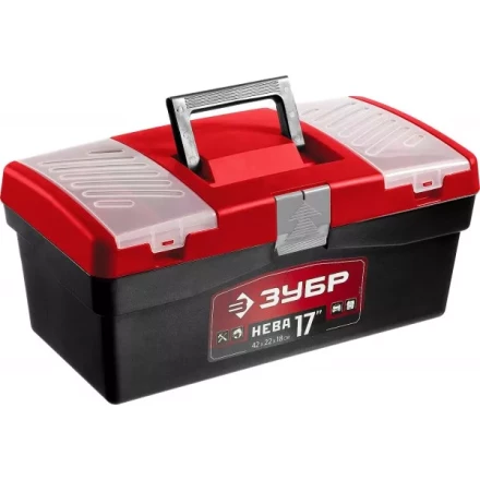 Ящик для инструмента &quot;НЕВА-17&quot; пластиковый, ЗУБР 38323-17 купить в Уфе
