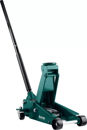 Домкрат гидравлический подкатной &quot;Kraft-Lift&quot;, 3т, 133-465 мм, KRAFTOOL 43450-3 43450-3 купить в Уфе