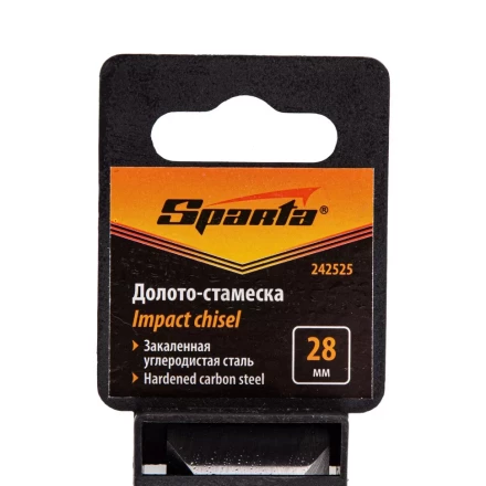 Долото-стамеска 28 мм, деревянная рукоятка// Sparta 242525 купить в Уфе
