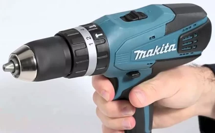 Аккумуляторная дрель -шуруповерт Makita HP457DWE купить в Уфе
