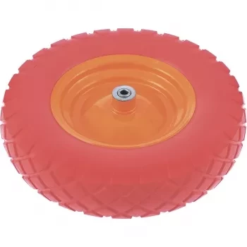 Колесо полиуретановое 4.80/4-8 длина оси 90мм подшипник 20мм Palisad 68977 купить в Уфе