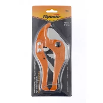 Ножницы для резки изделий из пластика 180мм диаметр до 42мм Sparta 78400 купить в Уфе