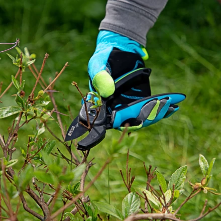 Секатор с наковальней Palisad, 220 мм, регулировка захвата, трехкомпонентные рукоятки, Luxe, 604805 купить в Уфе