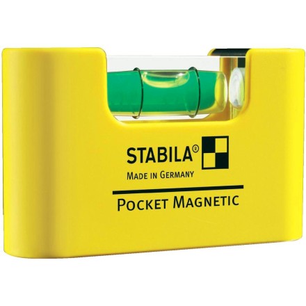 Уровень тип  Pocket Magnetic  70x20x40мм  с магнитом   STABILA купить в Уфе