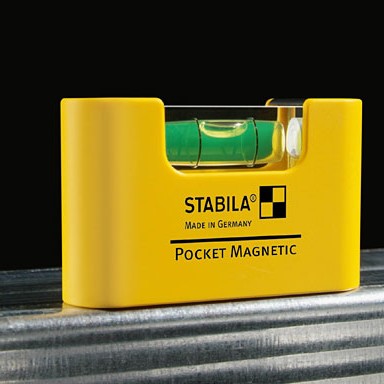 Уровень тип  Pocket Magnetic  70x20x40мм  с магнитом   STABILA купить в Уфе