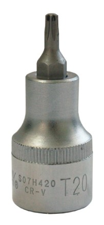 Насадка торцевая 1/2&quot;DR с вставкой T25 L55 мм S07H425 Jonnesway 47763 купить в Уфе