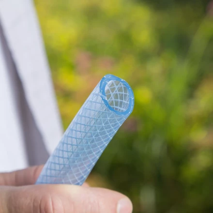 Шланг поливочный прозрачный армированный Palisad 67364 3-х слойный, 3/4", 25 м купить в Уфе