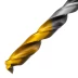 Сверло спиральное по металлу Denzel 7,5 x 109мм, Р6М5, Golden Tip, многогранная заточка, 718281 купить в Уфе