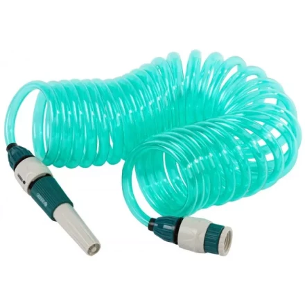 Шланг спиральный RACO для полива с наконечником и двумя внешними соединителями 4270-55895 купить в Уфе