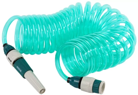 Шланг спиральный RACO для полива с наконечником и двумя внешними соединителями 4270-55895 купить в Уфе