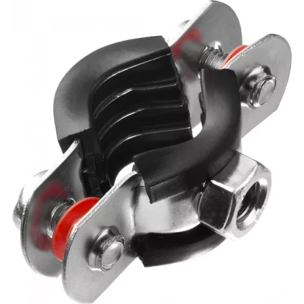 Хомут трубный с гайкой, оцинкованный, 3/8", 10шт, ЗУБР Мастер 37850-15-19 37850-15-19 купить в Уфе