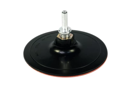 Тарелка опорная Ф125 мм М14 для УШМ липучая основа жесткая + адаптер Энкор 51542 купить в Уфе