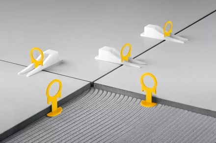 ЗУБР КОЛЬЦО, 1,5 мм, зажим, 100 шт, система выравнивания плитки (33860-100) купить в Уфе