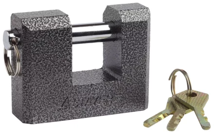 Замок STAYER &quot;MASTER&quot; навесной, П-образн.металлический корпус, с закаленной дужкой, в коробке, 80мм 37143-80 купить в Уфе