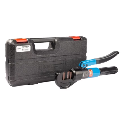 Пресс гидравлический ручной КВТ ПГР-70БР для опрессовки наконечников до 70 мм и резки болтов  до 12 мм (91807) купить в Уфе