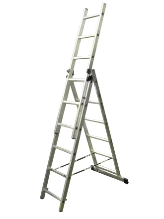 Лестница трехсекционная 3х16 ступеней Энкор 69690 купить в Уфе