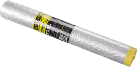 Пленка STAYER &quot;PROFESSIONAL&quot; защитная с клейкой лентой &quot;МАСКЕР&quot;, HDPE, 9мкм, 2,7х15м 12255-270-15 купить в Уфе