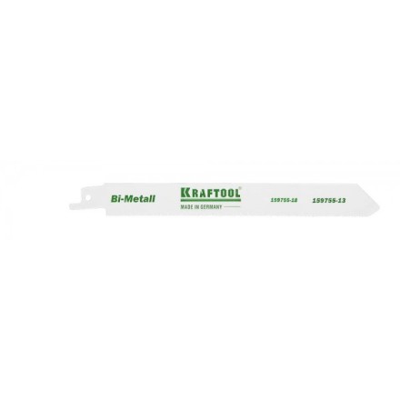 Полотно KRAFTOOL &quot;INDUSTRIE QUALITAT&quot;, S922EF, для эл/ножовки, Bi-Metall, по металлу, шаг 1,4мм, 130мм 159755-13 купить в Уфе