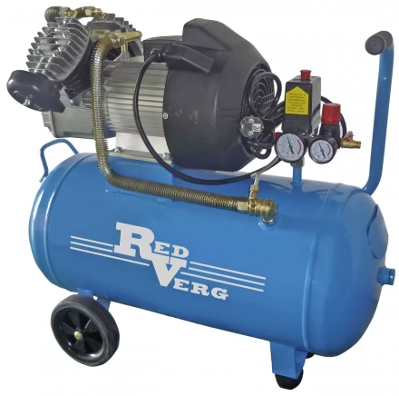 Компрессор масляный поршневой прямой привод RedVerg RD30/50 купить в Уфе