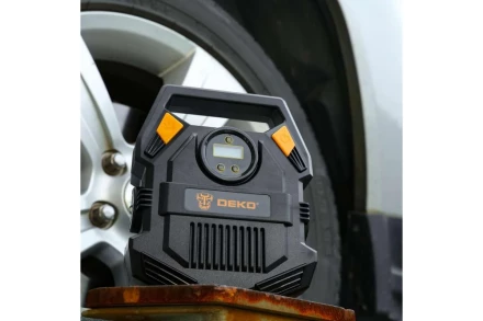 Насос автомобильный цифровой DEKO DKCP160Psi-LCD Basic, 065-0797 купить в Уфе