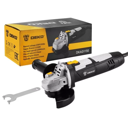 Углошлифовальная машина УШМ DEKO DKAG1150, 063-2205 купить в Уфе