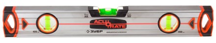 Уровень ЗУБР &quot;ACURATE 5&quot; магнитн коробчатый усилен, фрезерованный, особопрочный профиль из авиационного алюминия, 40см 34595-040-M купить в Уфе