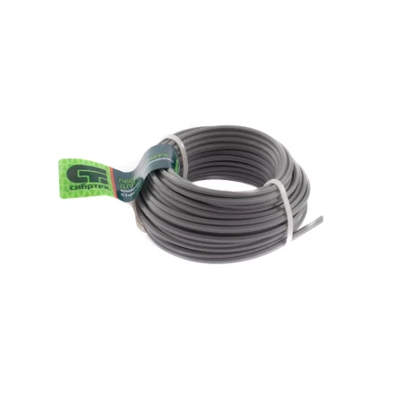 Леска для триммера звезда, армированная алюминием, 3.0 мм х 10 м, Россия Сибртех 961985 купить в Уфе