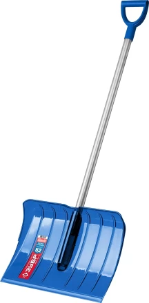 ЗУБР АНГАРА, ковш 52 см, морозостойкий поликарбонат, ударопрочная, легкий черенок из алюминия, V-ручка, снеговая лопата, Профессионал (39980) купить в Уфе