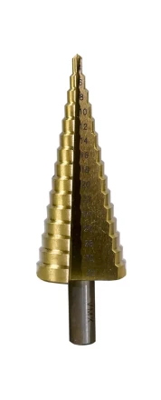 Сверло для металла ступенчатое 4-32мм 15 ступ шаг 2 ход 5 VMX 511632 купить в Уфе