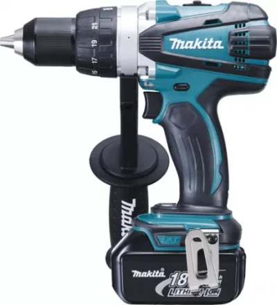 Дрель-шуруповерт аккумуляторная Makita DDF454RFE купить в Уфе