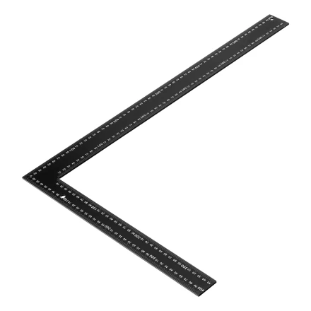 Угольник Denzel, 400 х 600 мм, алюминиевый, лазерная гравировка 32393 купить в Уфе