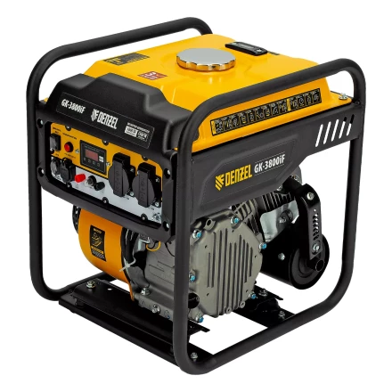Генератор инверторный DENZEL GK-3800iF, 3,8 кВт, 230 В, ручной старт купить в Уфе