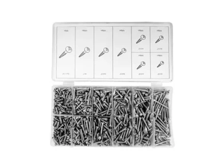 Набор саморезов по металлу 750 предметов ШУРУПЬ 48162 купить в Уфе