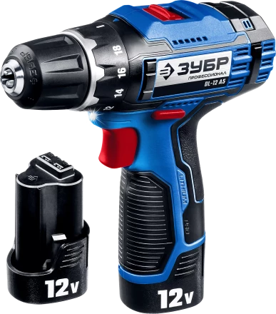 Дрель-шуруповерт 2 АКБ DL-12 A5 серия ПРОФЕССИОНАЛ купить в Уфе