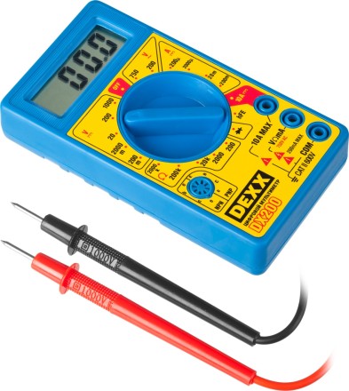 Мультиметр DEXX DX200 цифровой 45300 купить в Уфе