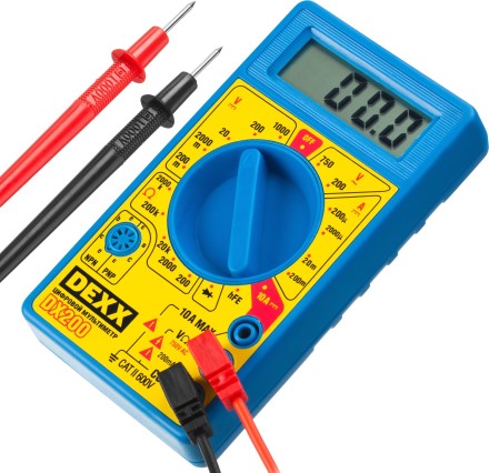 Мультиметр DEXX DX200 цифровой 45300 купить в Уфе