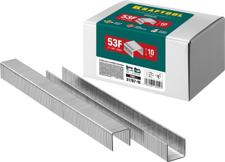 Скобы тип 20GA (53F / D / 056) 5000 шт 31787-10 купить в Уфе