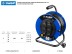 Удлинитель на катушке &quot;ПВС 315&quot;, 50 м, 3500 Вт, 4 гнезда, IP44, ПВС 3х1,5 кв мм, ЗУБР 55081-50 купить в Уфе