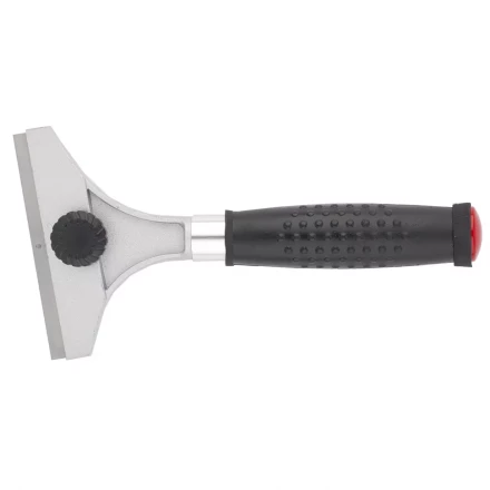 Скребок 100 мм фиксированное лезвие металлическая обрезиненная ручка MATRIX MASTER 79545 купить в Уфе