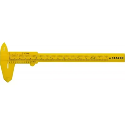 Штангенциркуль STAYER "STANDARD" пластмассовый, 150 мм 3440_z01