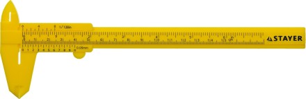 Штангенциркуль STAYER &quot;STANDARD&quot; пластмассовый, 150 мм 3440_z01 купить в Уфе