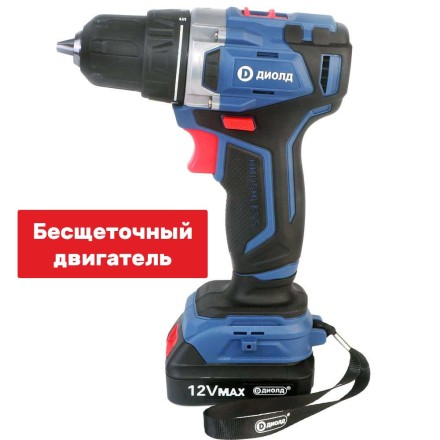 Аккумуляторная дрель-шуруповерт Диолд ДЭА-12ЛИ-08 купить в Уфе